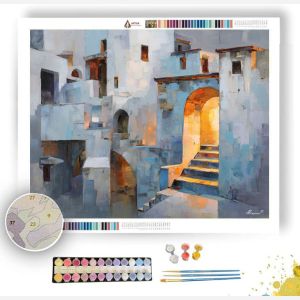 BLAZING PASSAGE - Paint by Numbers Full Kit