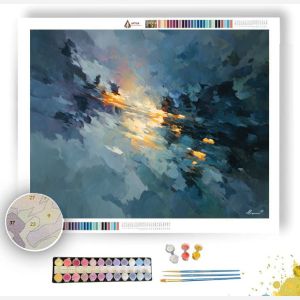 OBSIDIAN HARBOR - Paint by Numbers Full Kit