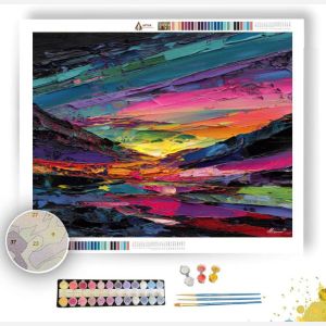 SHATTERED VISTA ARC - Paint by Numbers Full Kit