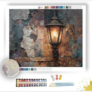 FADING LANTERN LUMINOUS - Paint by Numbers Full Kit