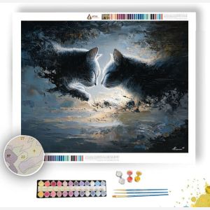 OBSIDIAN SANCTUM ARC - Paint by Numbers Full Kit