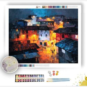 BLAZING TRACE - Paint by Numbers Full Kit