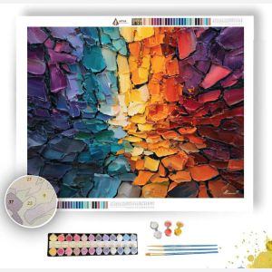 SHATTERED HOLLOW PRISM - Paint by Numbers Full Kit