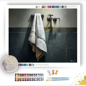 BLURRING CURRENT - Paint by Numbers Full Kit