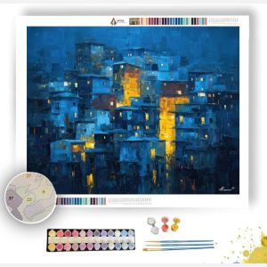 MUTED SPIRAL ABYSSAL - Paint by Numbers Full Kit