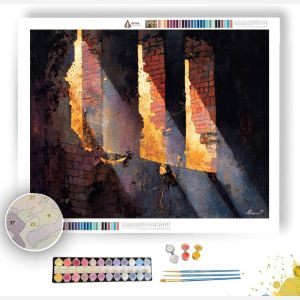 MOLTEN FRAGMENTS - Paint by Numbers Full Kit