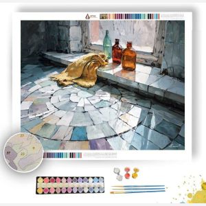 ECLIPSE SPIRAL CONTOUR - Paint by Numbers Full Kit