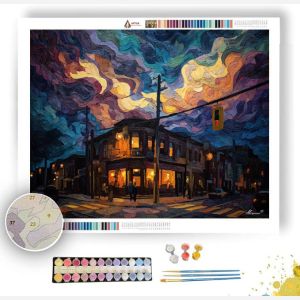 VORTEX SIGNAL TAPESTRY - Paint by Numbers Full Kit