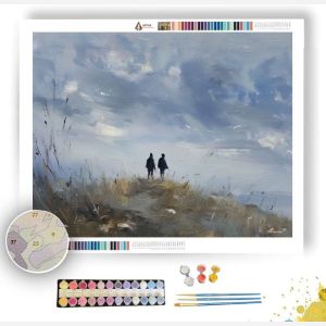 QUIET BLOOM - Paint by Numbers Full Kit