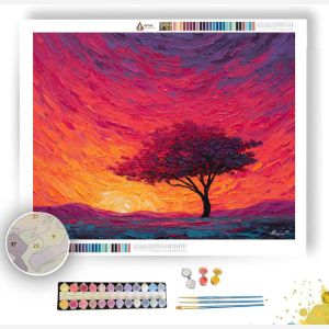 CRIMSON PROCESSION HOLLOW - Paint by Numbers Full Kit