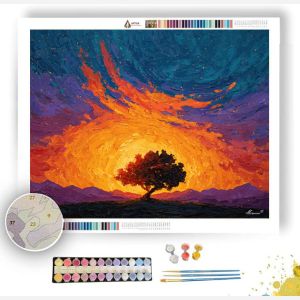 CELESTIAL SIGNAL - Paint by Numbers Full Kit