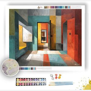 QUIET FRAGMENTS ECLIPSE - Paint by Numbers Full Kit