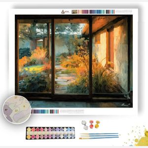 AUREFALL VEIL CONTOUR - Paint by Numbers Full Kit