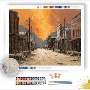 IRON HORIZON MIRAGE - Paint by Numbers Full Kit