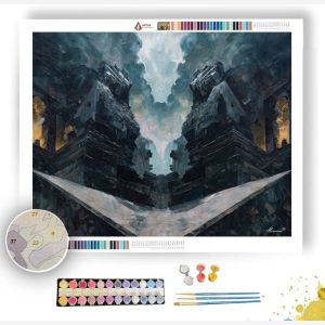 ABYSSAL SYMMETRY GEOMETRY - Paint by Numbers Full Kit