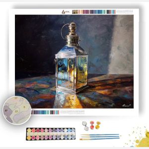 SILVER LANTERN - Paint by Numbers Full Kit