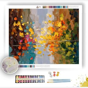 DISTANT HORIZON FLOATING - Paint by Numbers Full Kit