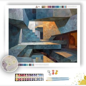 DISTANT SHELTER CIRCUIT - Paint by Numbers Full Kit