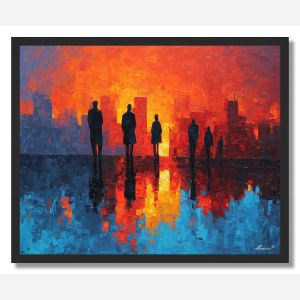 SILENT CHORUS - FRAMED