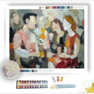 SOFT LABYRINTH PROCESSION - Paint by Numbers Full Kit