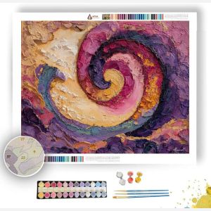 FERAL SPIRAL AEROSKEIN - Paint by Numbers Full Kit