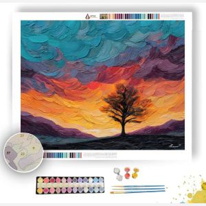 SILENT VEIL CALM - Paint by Numbers Full Kit