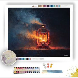 ABYSSAL LANTERN CURRENT - Paint by Numbers Full Kit