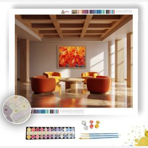 SOLITHORN BLOOM BLAZING - Paint by Numbers Full Kit