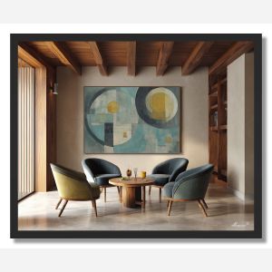OPAL TAPESTRY ARC - FRAMED