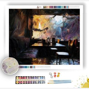 OBSIDIAN SHELTER VELVET - Paint by Numbers Full Kit