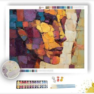 FRACTURED CONTOUR - Paint by Numbers Full Kit