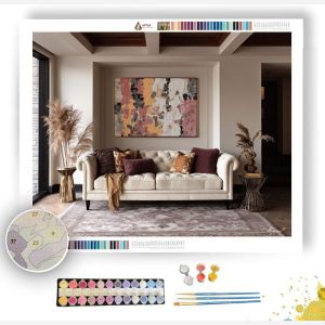 THUNDER BLOOM FRACTURED - Paint by Numbers Full Kit