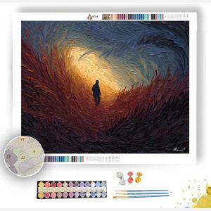 MOLTEN LABYRINTH - Paint by Numbers Full Kit