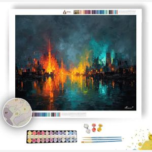 ELECTRIC CONTOUR - Paint by Numbers Full Kit