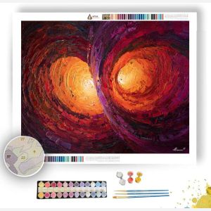 CRIMSON LABYRINTH - Paint by Numbers Full Kit