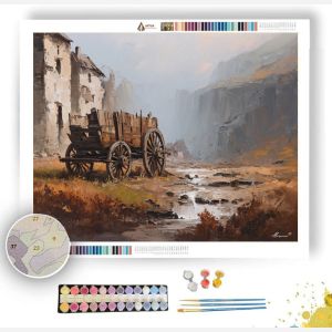 OBSIDIAN CASCADE - Paint by Numbers Full Kit