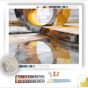 HOLLOW GEOMETRY FLOATING - Paint by Numbers Full Kit