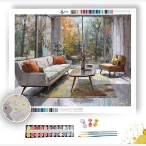 FLOATING GEOMETRY - Paint by Numbers Full Kit