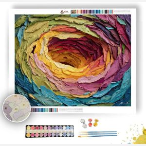 QUIET CONTOUR - Paint by Numbers Full Kit