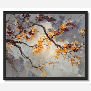 AMBER CROWN - FRAMED