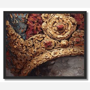 ANCIENT CROWN - FRAMED