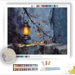 ANCIENT LANTERN 1 - Paint by Numbers Full Kit
