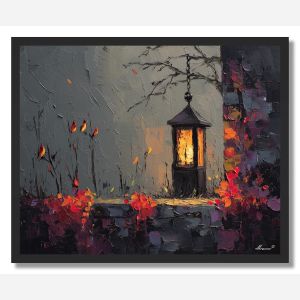 ANCIENT LANTERN 2 - FRAMED