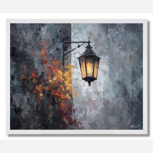 ANCIENT LANTERN 4 - FRAMED