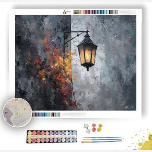 ANCIENT LANTERN 4 - Paint by Numbers Full Kit