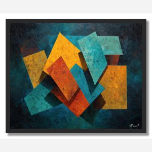 ANCIENT PATTERN - FRAMED