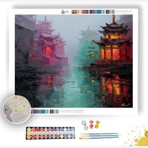 ANCIENT TOWN - Paint by Numbers Full Kit
