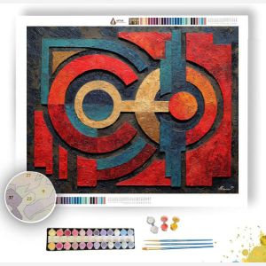 ARCANE GLYPH 1 - Paint by Numbers Full Kit