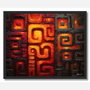 ARCANE GLYPH 2 - FRAMED