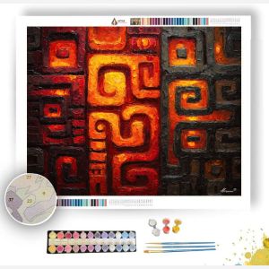 ARCANE GLYPH 2 - Paint by Numbers Full Kit